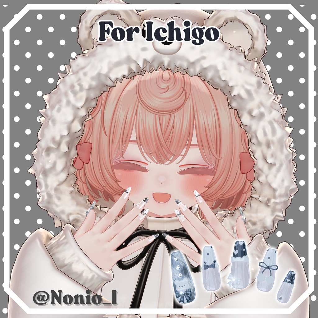 3/16までSALE🎀27アバター対応 KUMALY OMAKENAIL