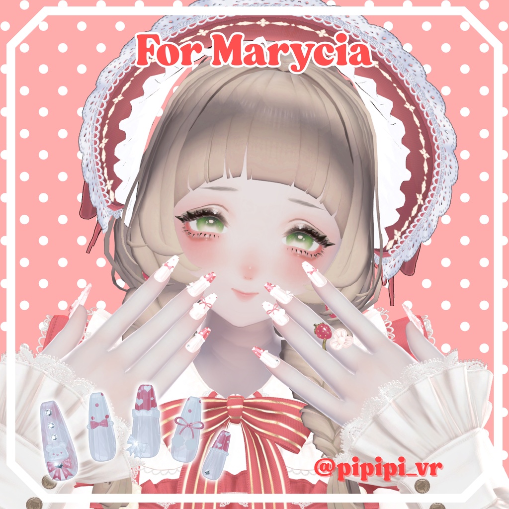 3/16までSALE🎀27アバター対応 KUMALY OMAKENAIL