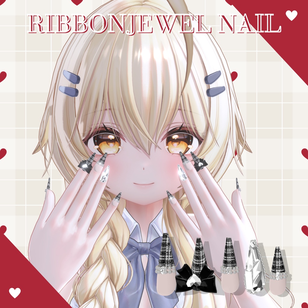 【4/8までSALE】まよちゃん6種類ネイルチップセット【MA対応ネイルチップ】