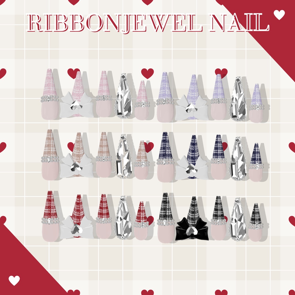 【4/8までSALE】まよちゃん6種類ネイルチップセット【MA対応ネイルチップ】