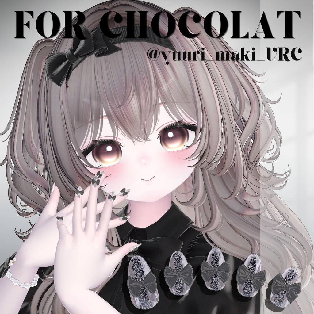 【4/20までSALE🎀】29アバター対応SheerLaceNail