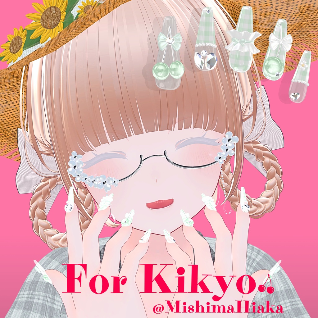 5/7までSALE🍒30アバター対応 Cherrynail2