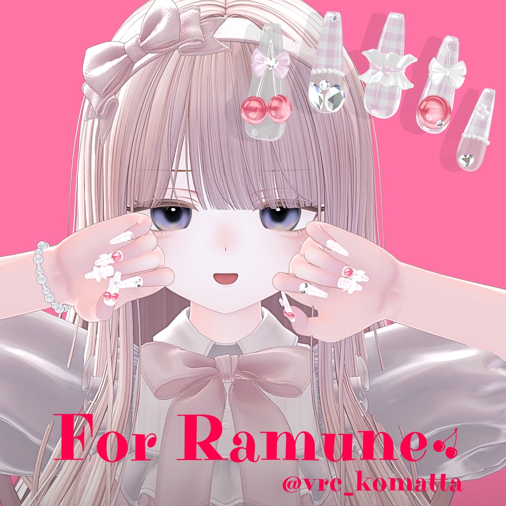 5/7までSALE🍒30アバター対応 Cherrynail2