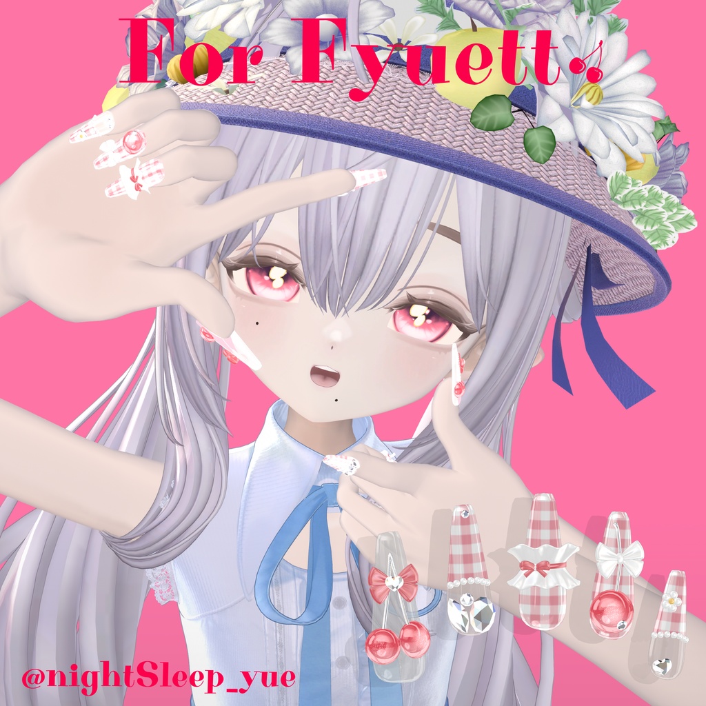 5/7までSALE🍒30アバター対応 Cherrynail2