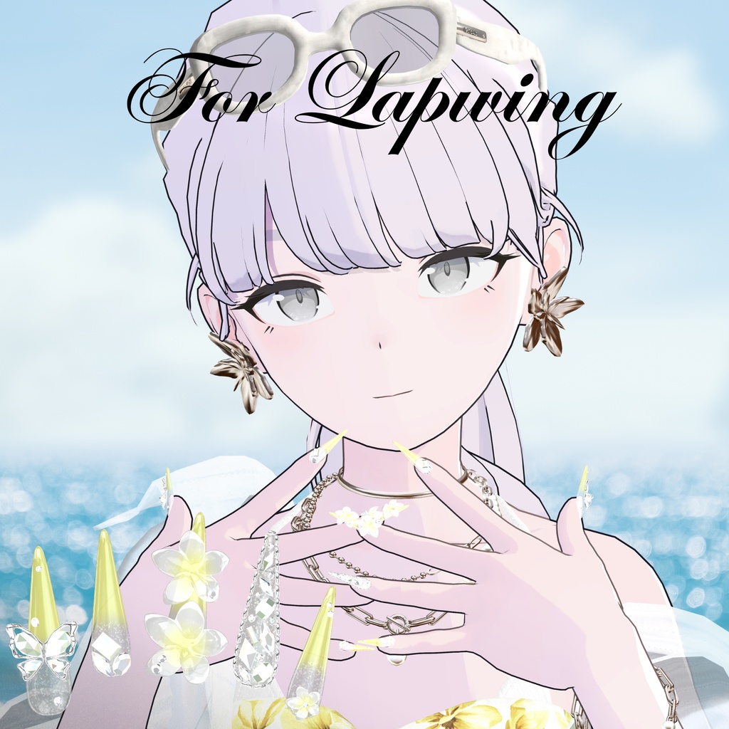 24アバター対応💎PlumeriaNail