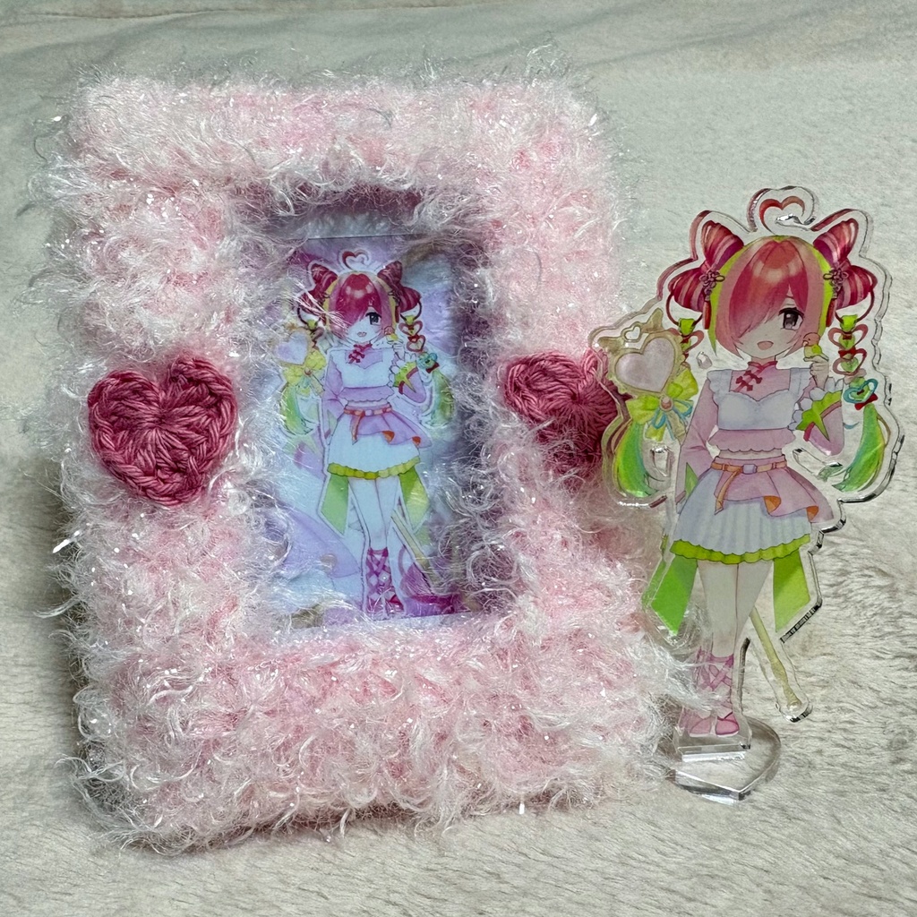 魔法少女こもチェキ＆アクスタ（さくら）