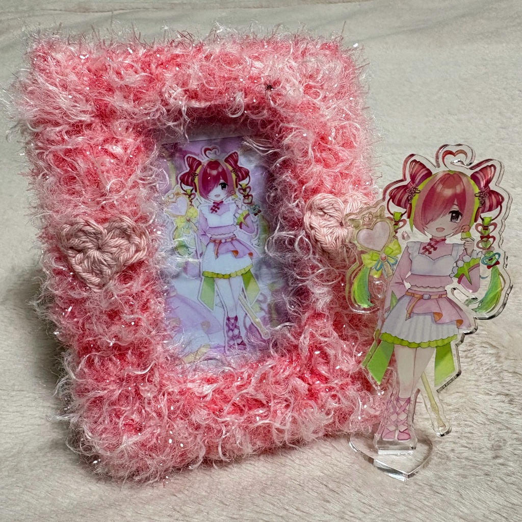 魔法少女こもチェキ＆アクスタ（もも）