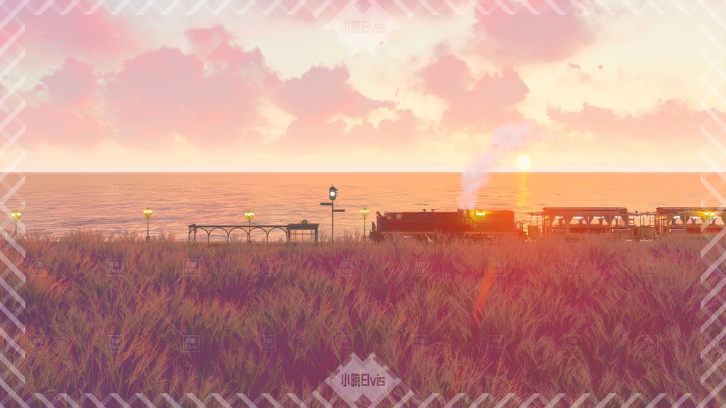 【Vtuber/動く配信背景】海岸日記