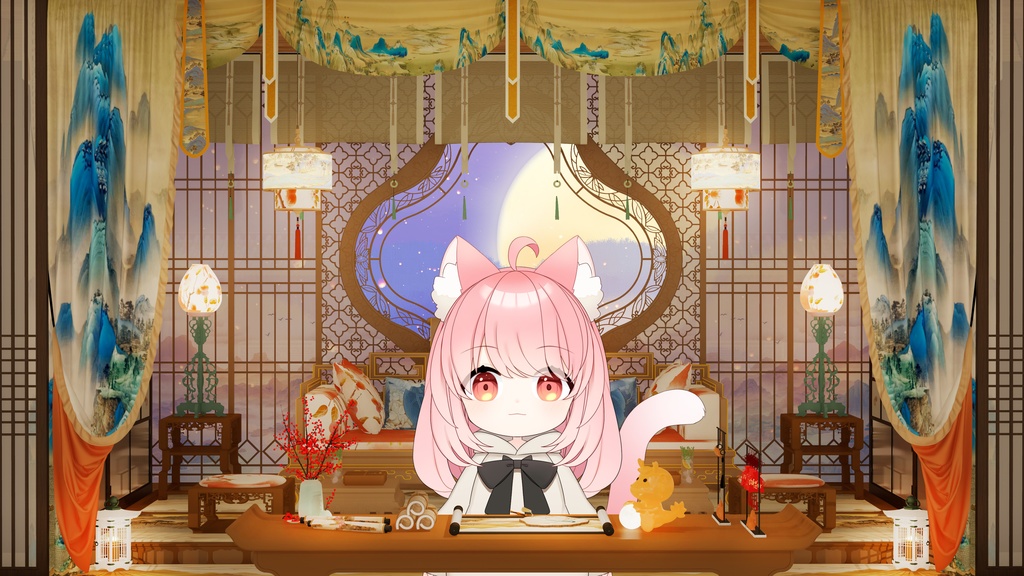 【Vtuber/動く配信背景】新春の休日 春祭り 新年 PV Game VTB