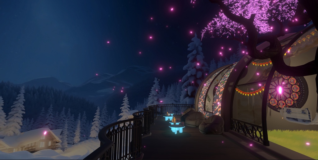 【VRCaht/3 Dライブ】冬雪假日 Warm Holiday VTB