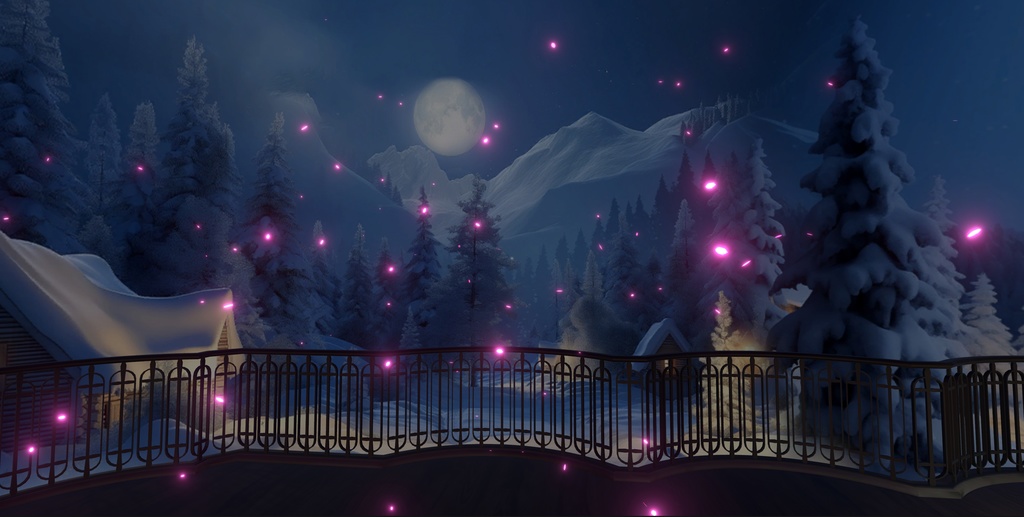 【VRCaht/3 Dライブ】冬雪假日 Warm Holiday VTB