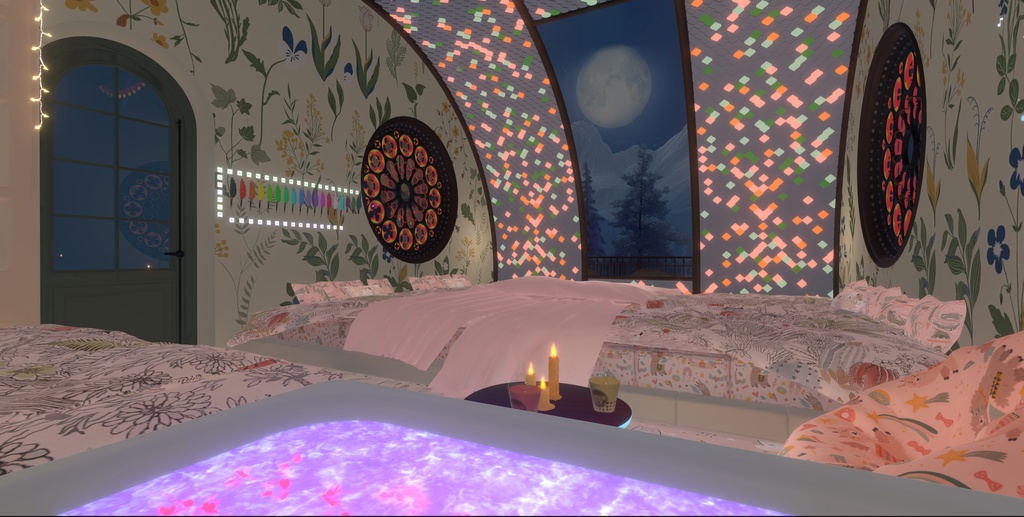 【VRCaht/3 Dライブ】冬雪假日 Warm Holiday VTB