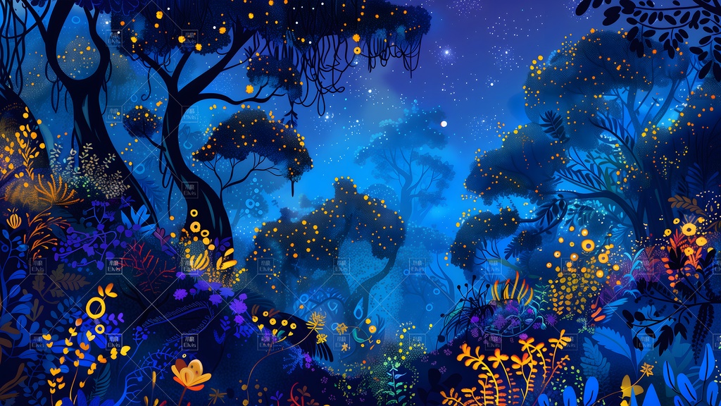 【Vtuber/動く配信背景】秘密の森 01-01