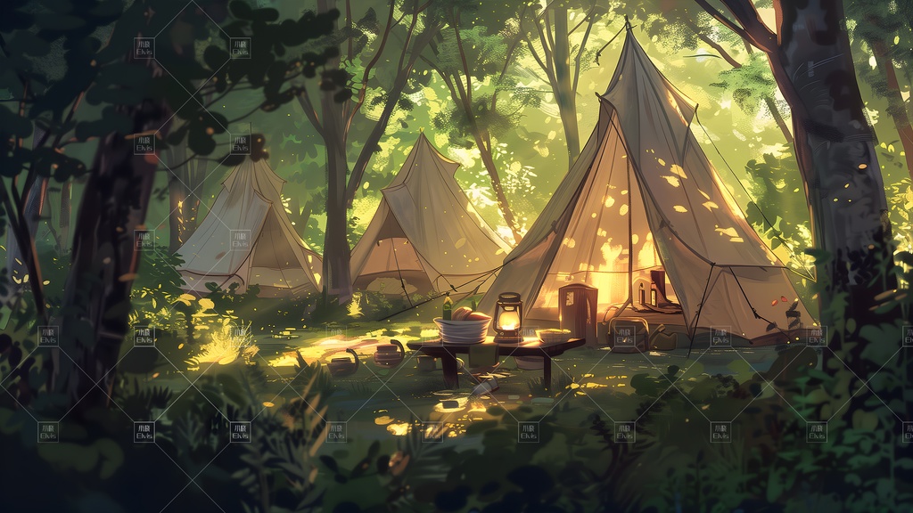 【Vtuber/動く配信背景】休日キャンプ 01-07