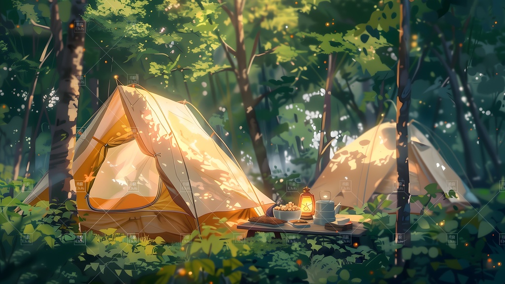 【Vtuber/動く配信背景】休日キャンプ 01-07