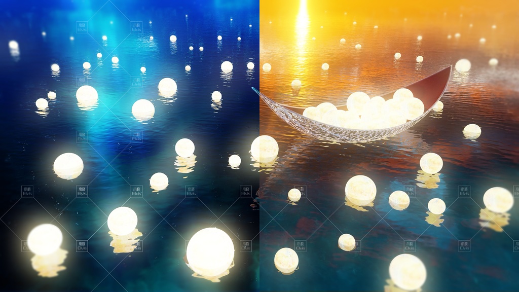 【Vtuber/動く配信背景】星海月海