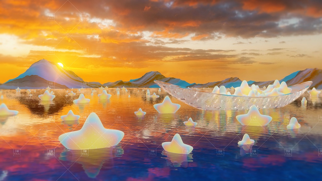 【Vtuber/動く配信背景】星海月海