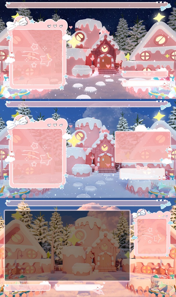 【Vtuber/動く配信背景】ケーキ 小さな庭 PV Game VTB