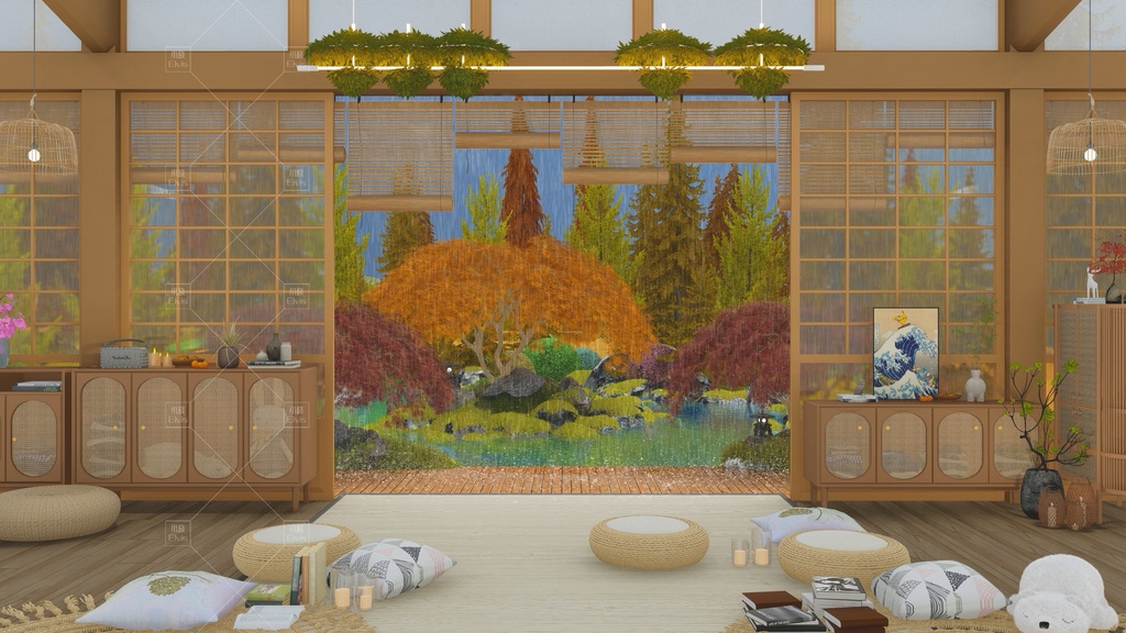 【Vtuber/動く配信背景】研究の中庭 PV Game VTB