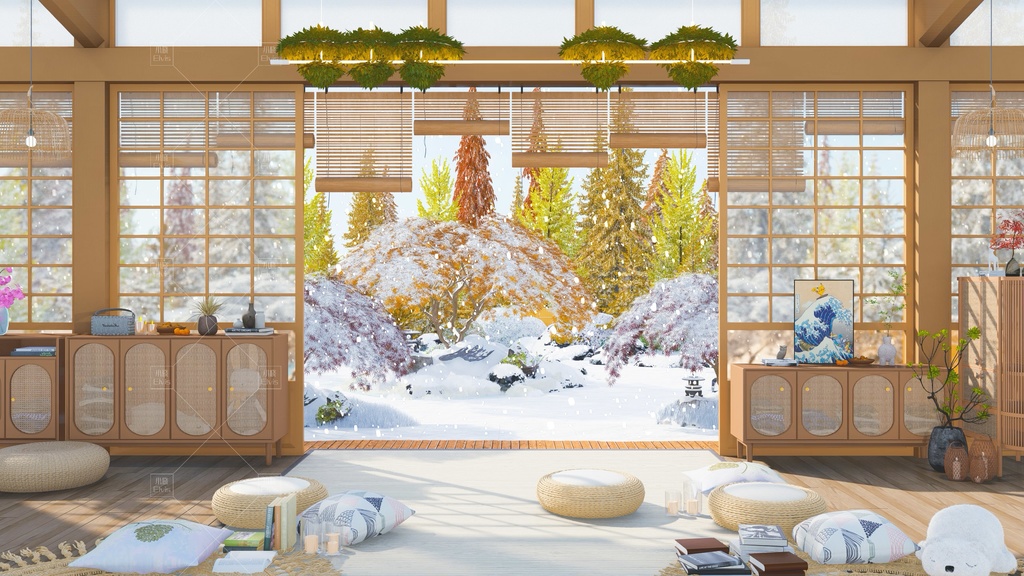 【Vtuber/動く配信背景】研究の中庭 PV Game VTB