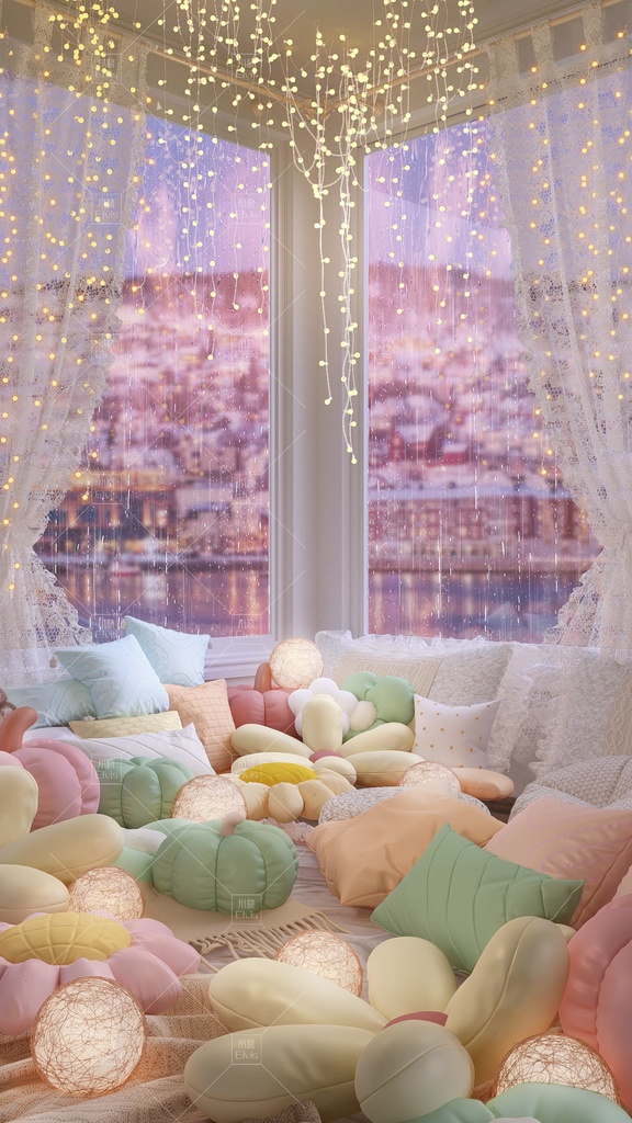 【Vtuber/動く配信背景】暖かさ 寝室 PV Game VTB