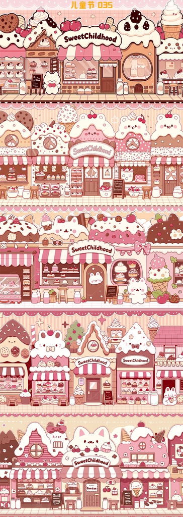 【Vtuber/動く配信背景】こどもの日 スイートキャッスル PV Game VTB