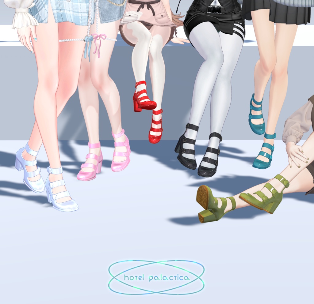 オリジナル3D衣装モデル【Trinity】