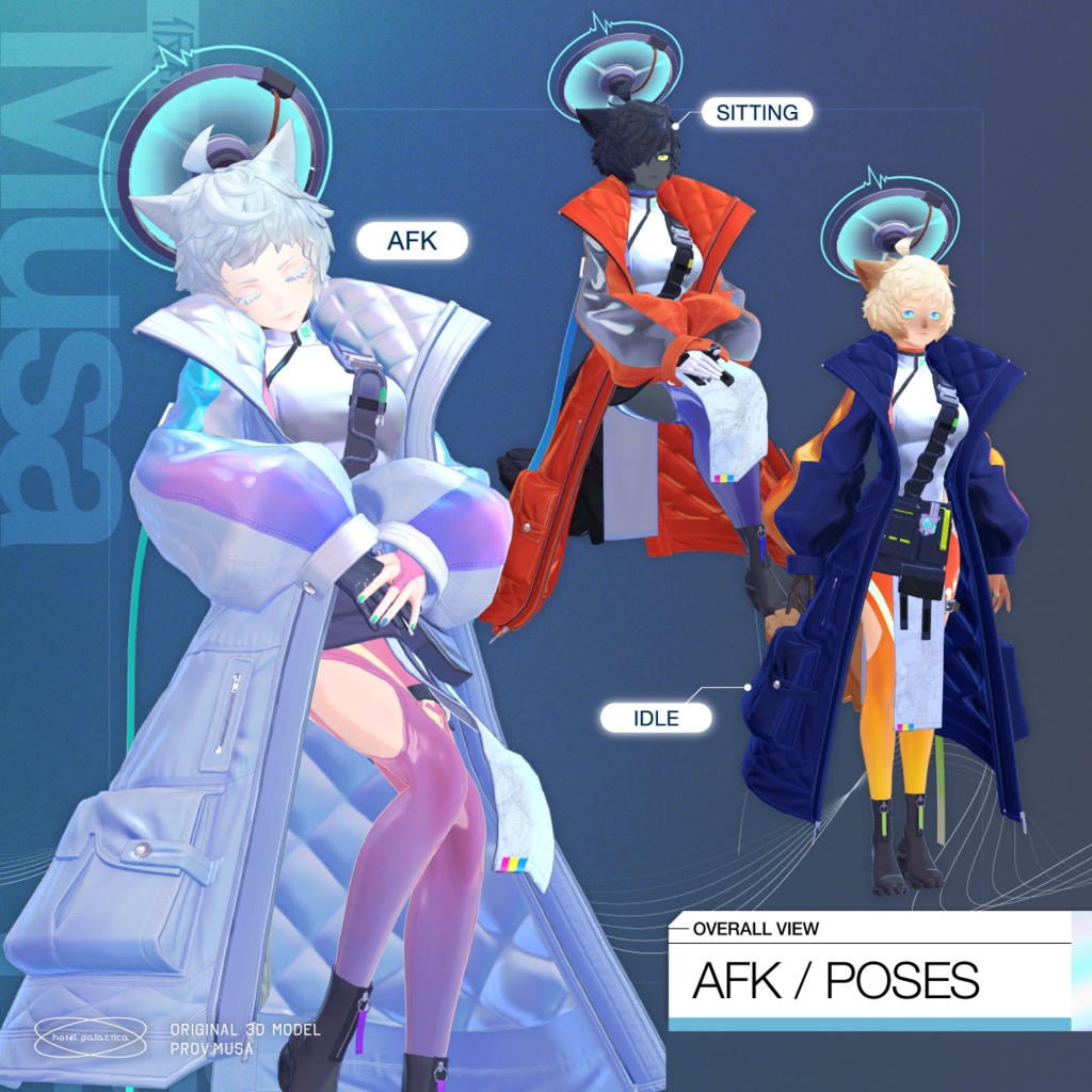 「仮称:Musa」オリジナル3Dモデル