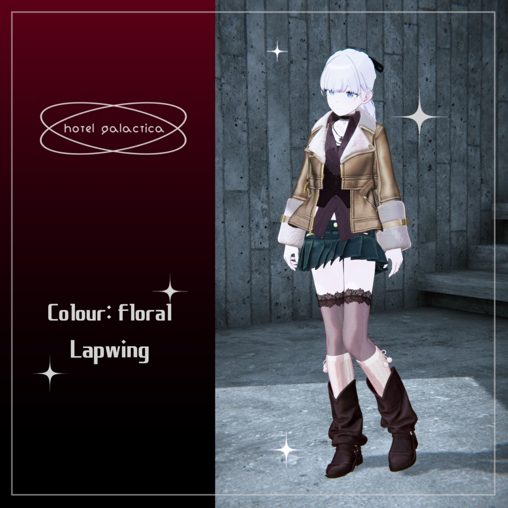 オリジナル3D衣装モデル【Horrific Romance】