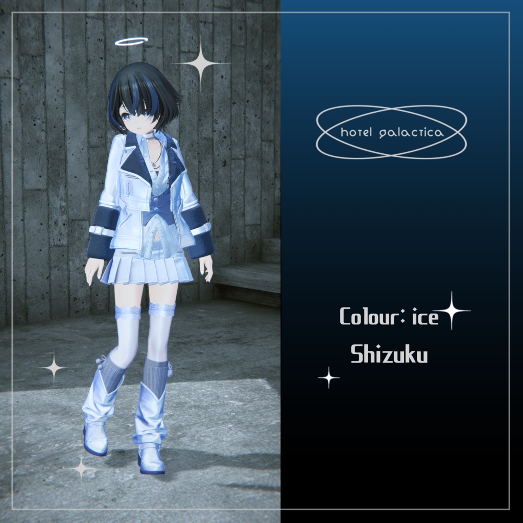 オリジナル3D衣装モデル【Horrific Romance】