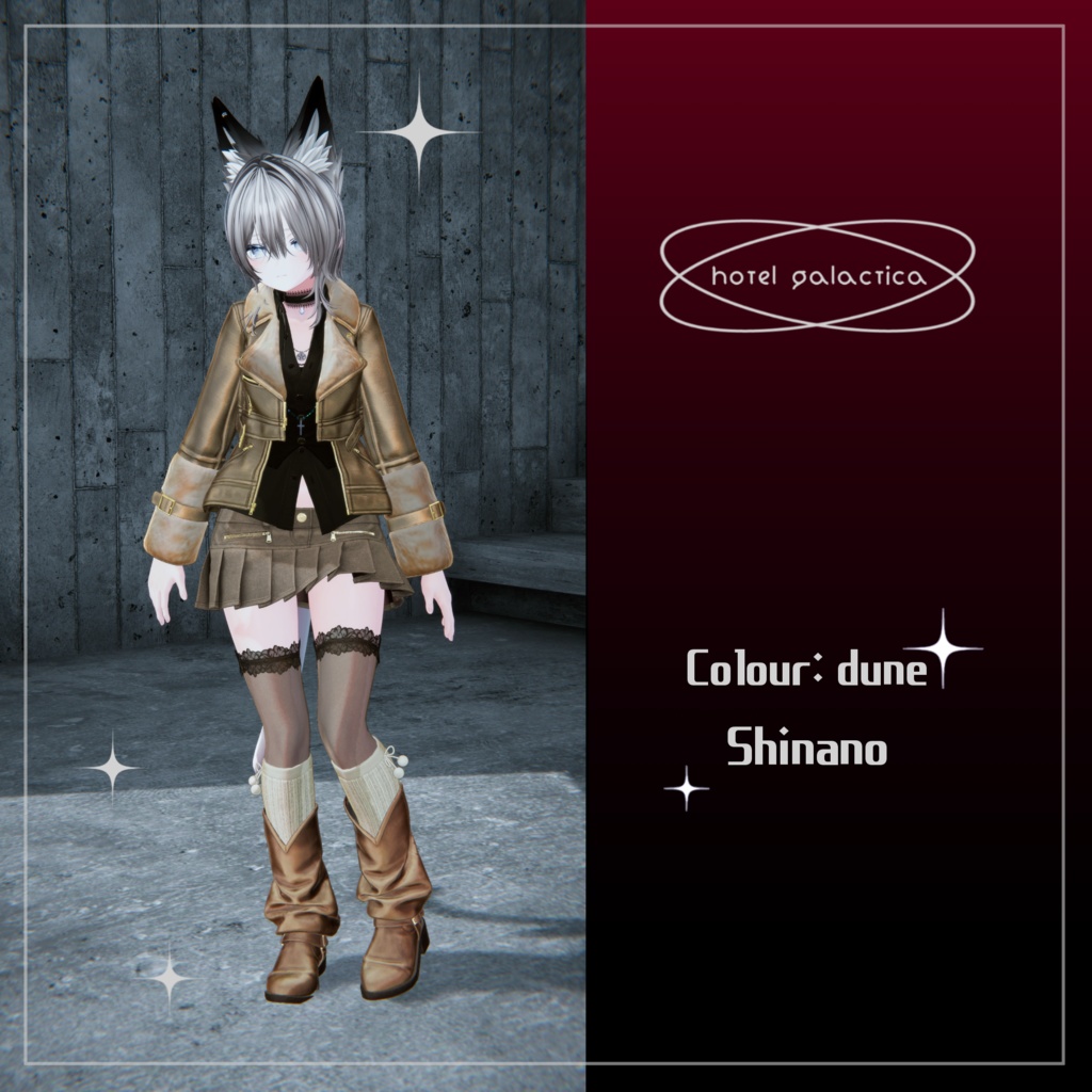 オリジナル3D衣装モデル【Horrific Romance】