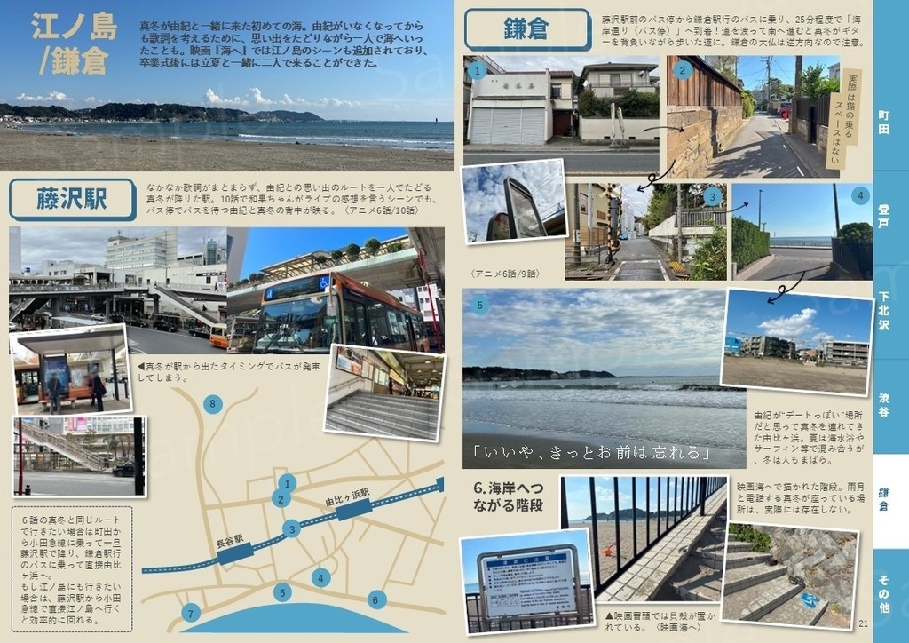 【自家通販】ギヴン聖地巡礼ガイドブック-unofficial-