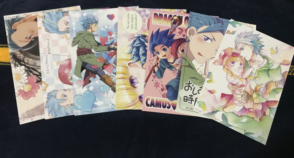 青おおかみと赤ずきん・ポストカードセット