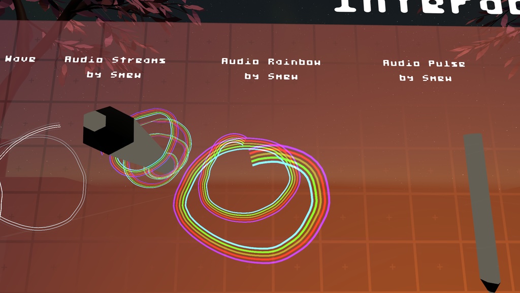 World Pen Shaders Smew Brush QvPen VRChat AudioLink