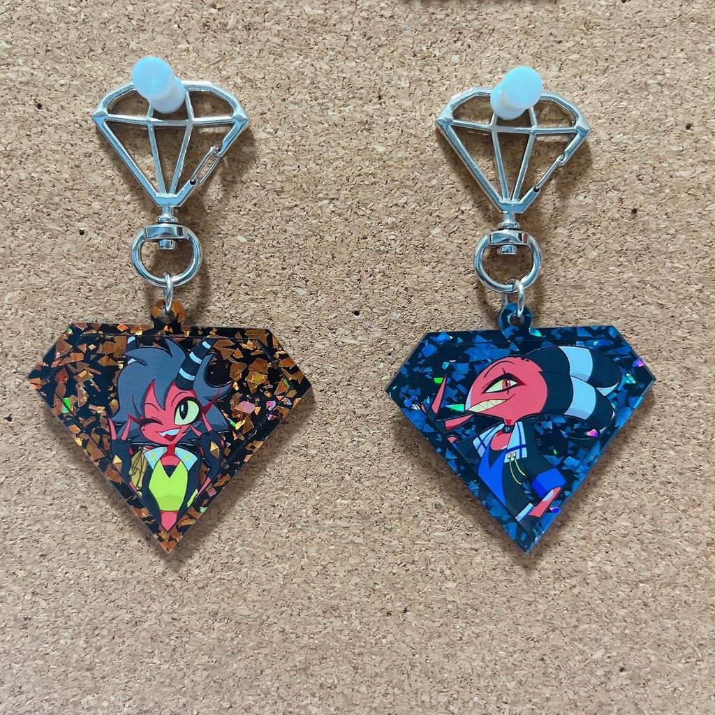 【Helluva Boss】アクリルキーホルダー(グループA,B)【※アイドルパロ※】