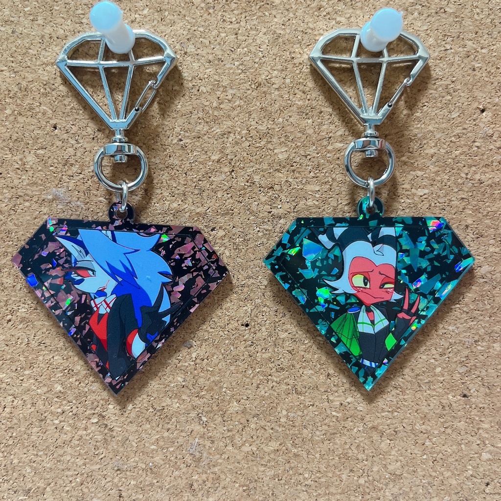 【Helluva Boss】アクリルキーホルダー(グループA,B)【※アイドルパロ※】