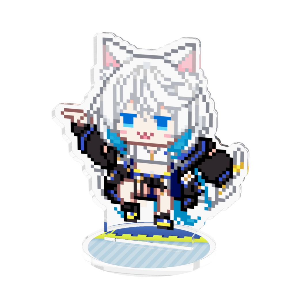 誕生日記念グッズ🐾無名。ドット絵アクリルフィギア