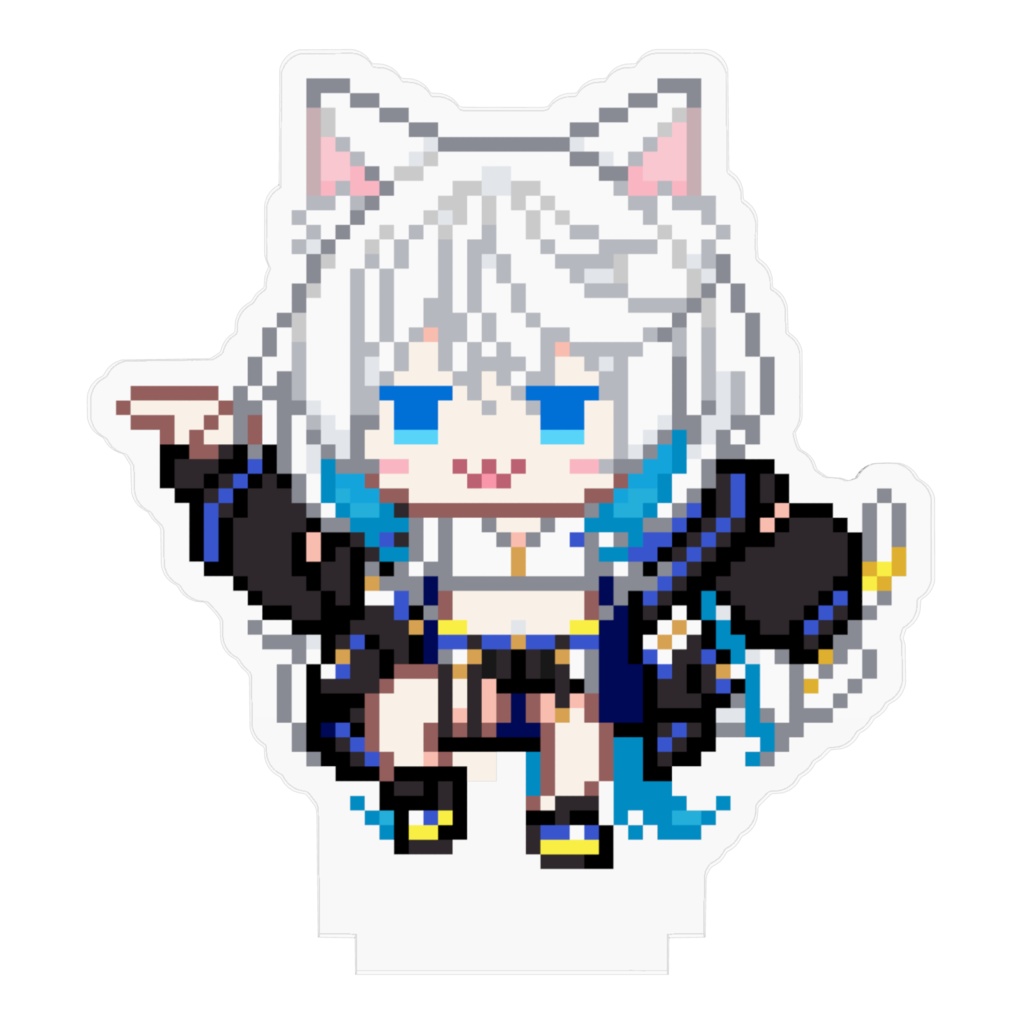 誕生日記念グッズ🐾無名。ドット絵アクリルフィギア