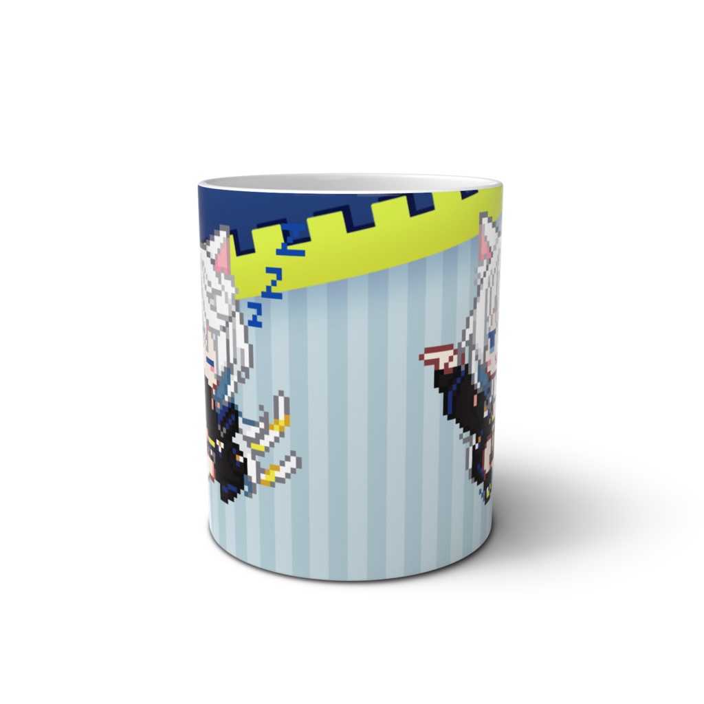 誕生日記念グッズ🐾無名。ドット絵マグカップ