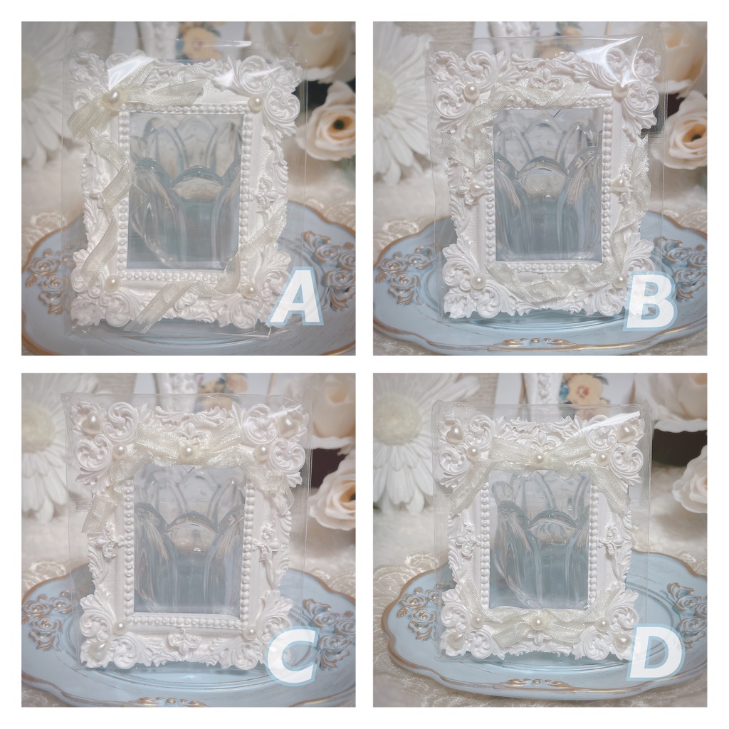 ♡frameトレカケース / milky white