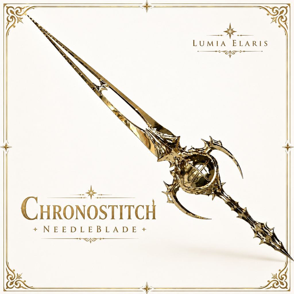 🗡️ Chronostitch Needleblade / 時を縫う針剣 / 시간을 꿰매는 바늘검
