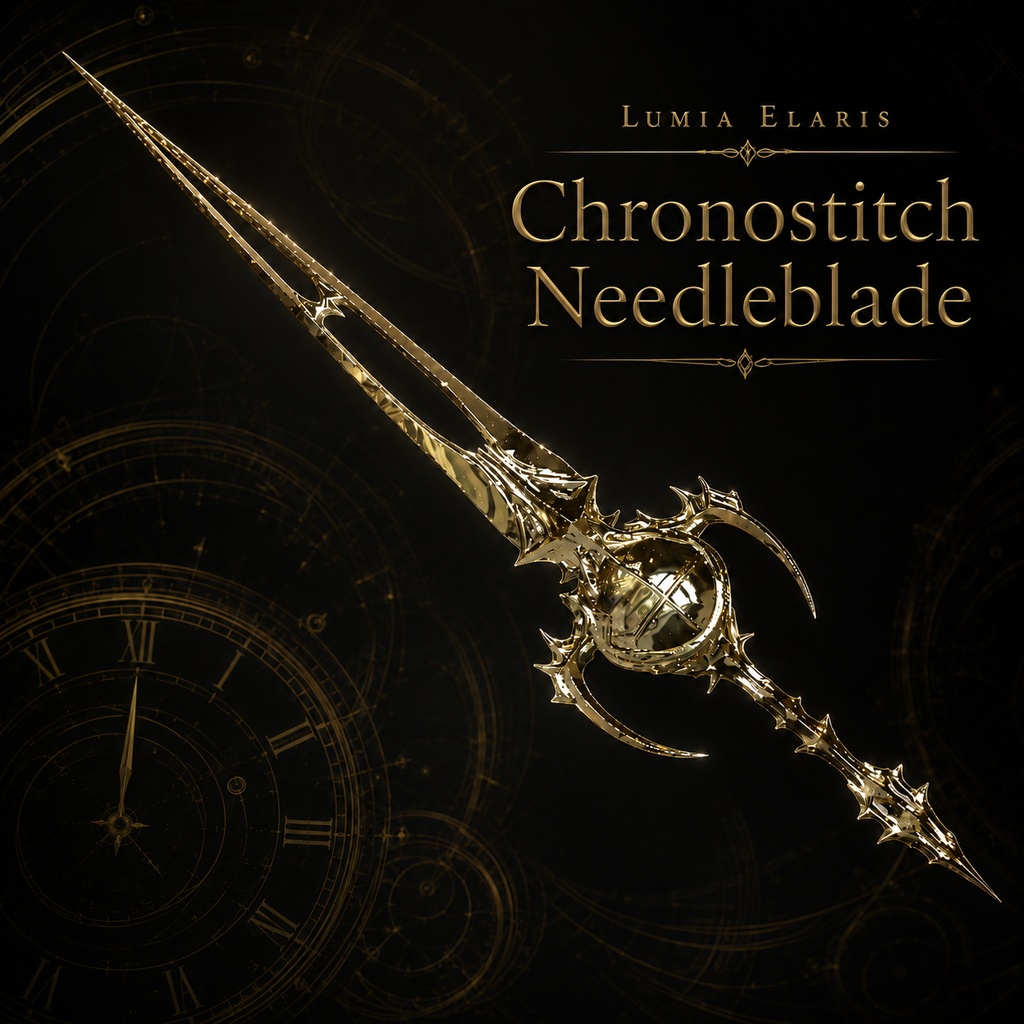 ð¡ïž Chronostitch Needleblade / æãçž«ãéå£ / ìê°ì ê¿°ë§€ë ë°ëê²