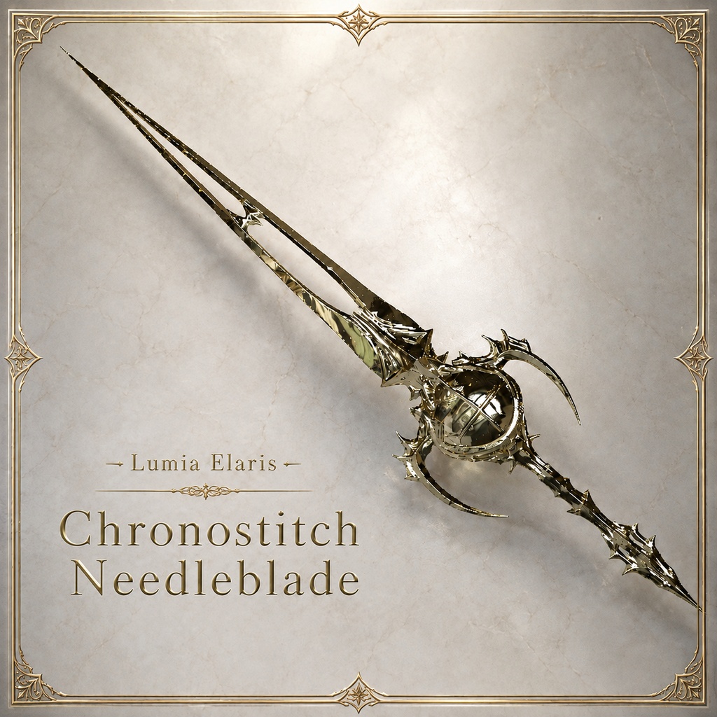 ð¡ïž Chronostitch Needleblade / æãçž«ãéå£ / ìê°ì ê¿°ë§€ë ë°ëê²