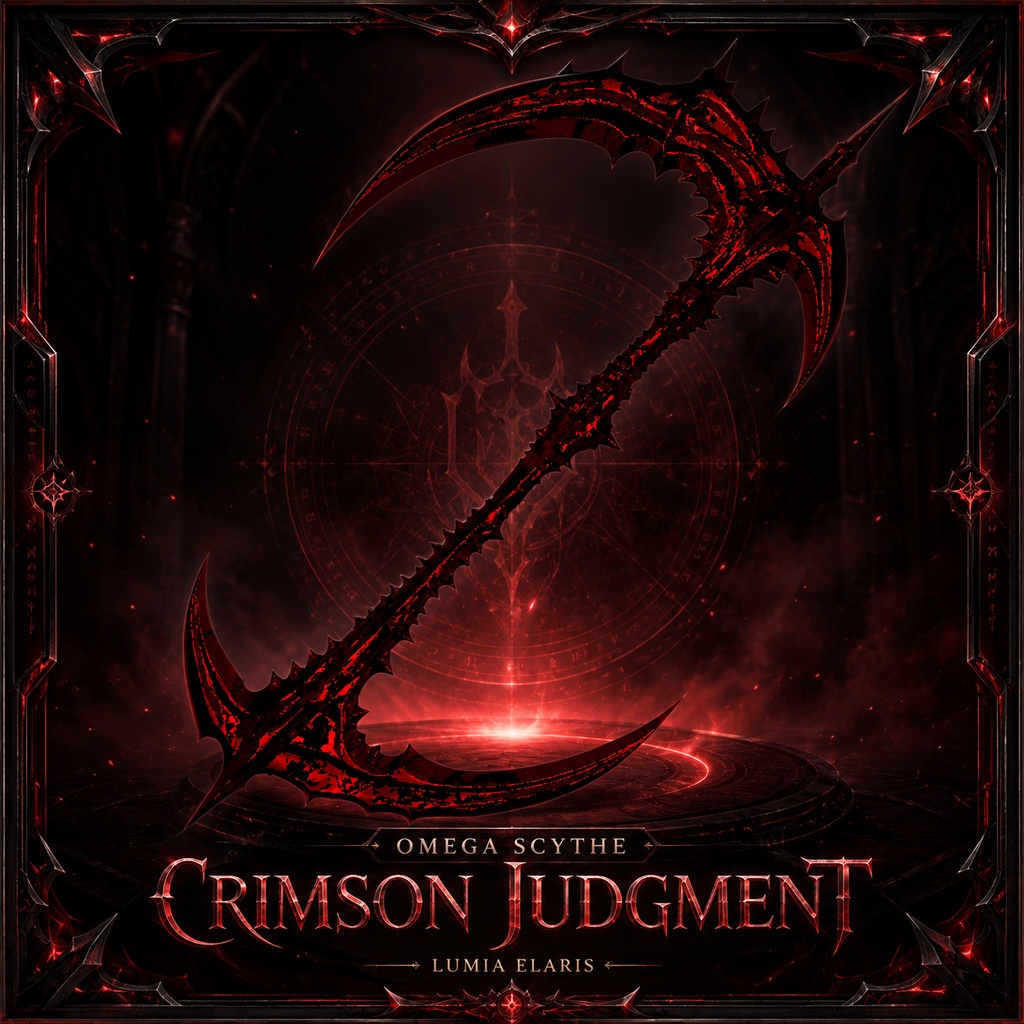 ☠️ Omega Scythe / 終末の鎌 / 종말의 낫 【🎨3 Colors Collection】