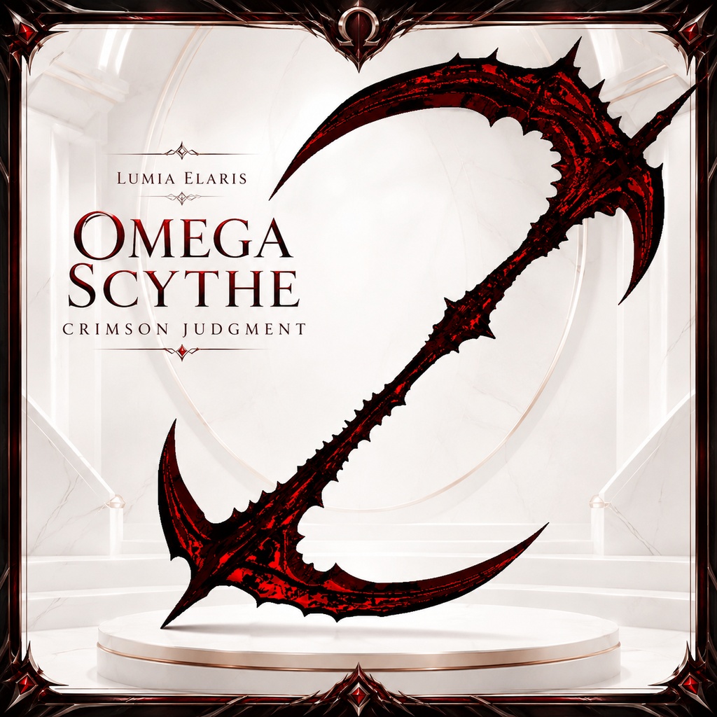 ☠️ Omega Scythe / 終末の鎌 / 종말의 낫 【🎨3 Colors Collection】