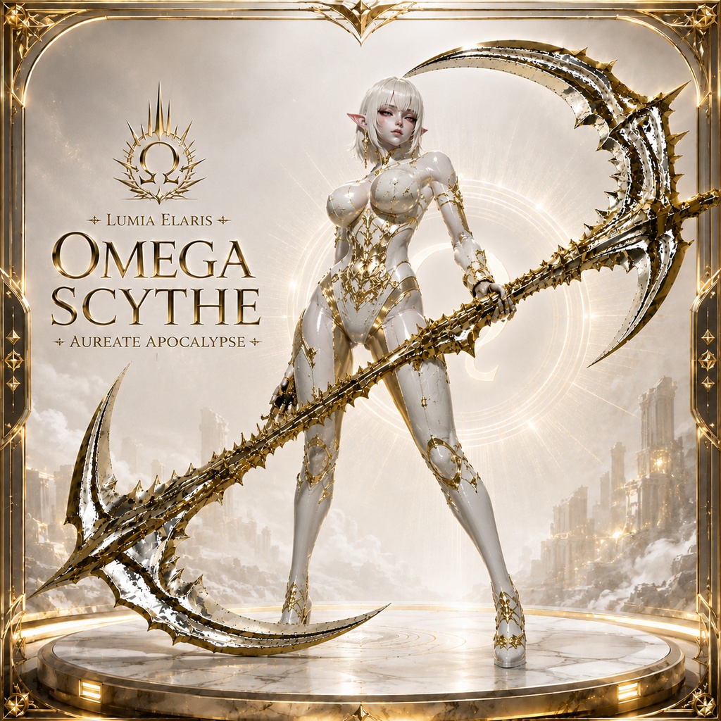 ☠️ Omega Scythe / 終末の鎌 / 종말의 낫 【🎨3 Colors Collection】