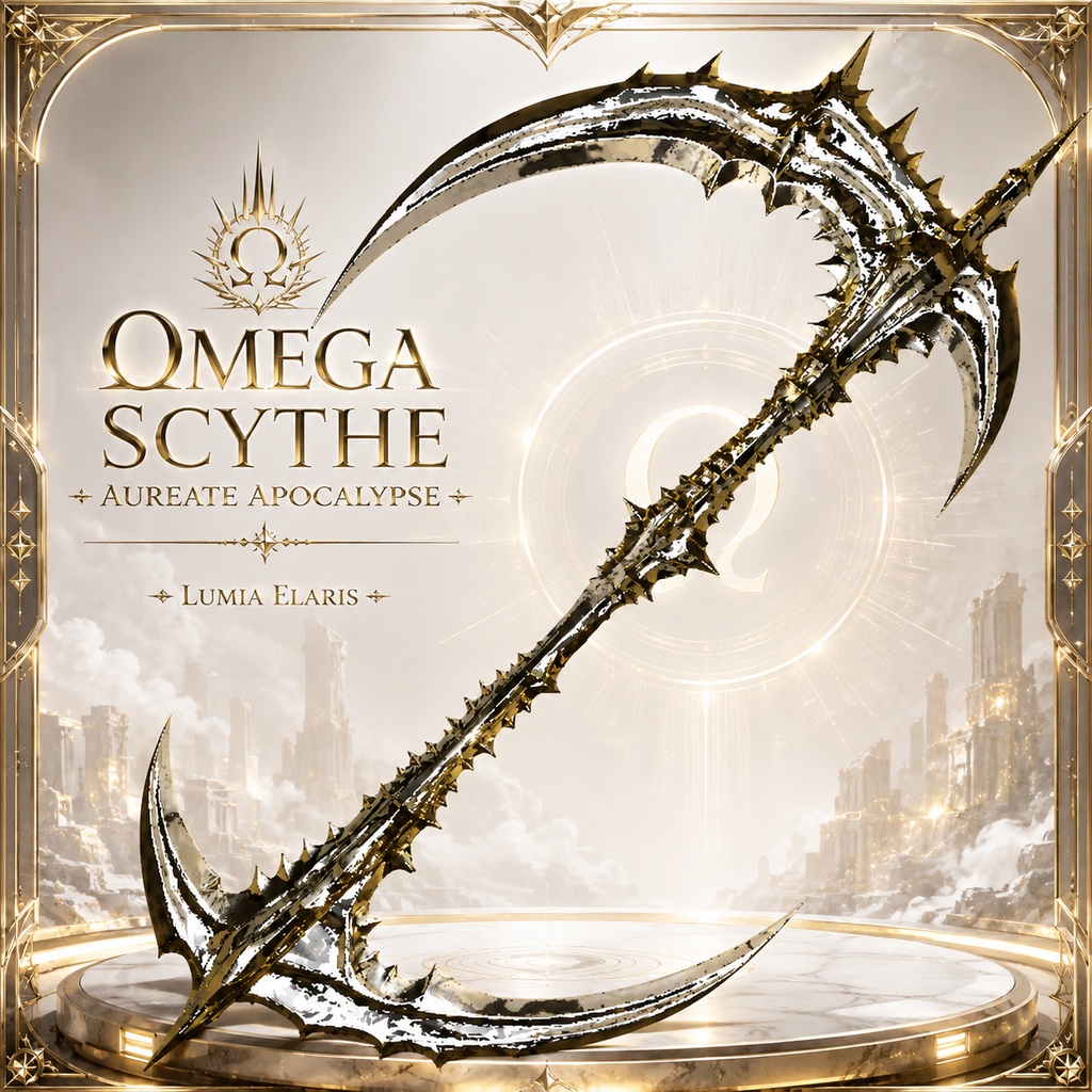 ☠️ Omega Scythe / 終末の鎌 / 종말의 낫 【🎨3 Colors Collection】
