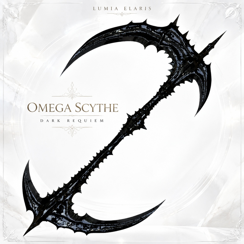 ☠️ Omega Scythe / 終末の鎌 / 종말의 낫 【🎨3 Colors Collection】