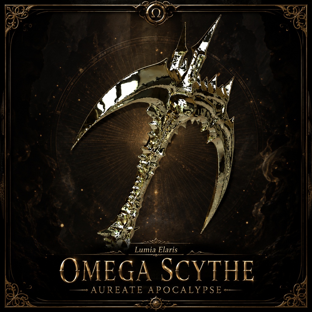 ☠️ Omega Scythe / 終末の鎌 / 종말의 낫 【🎨3 Colors Collection】