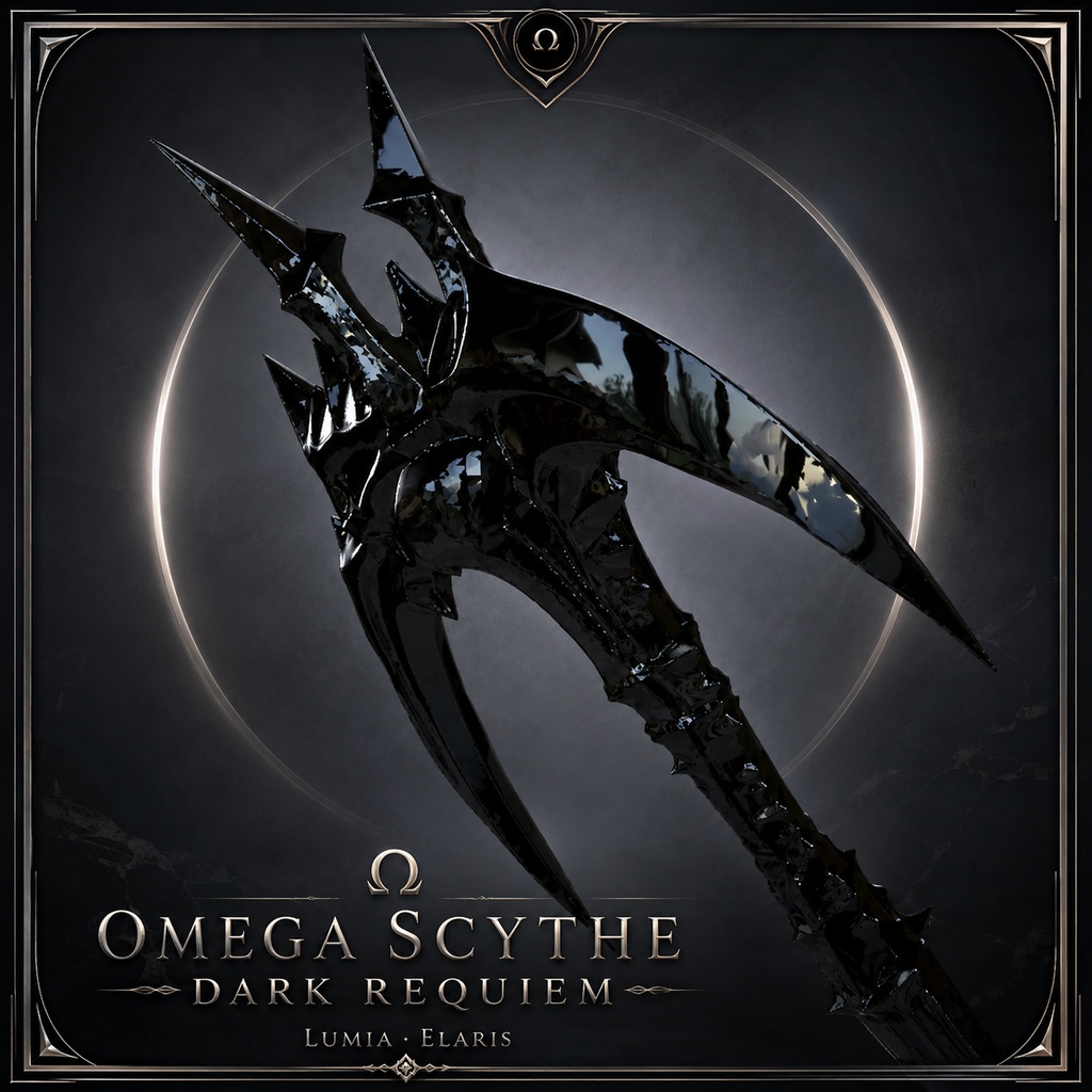 ☠️ Omega Scythe / 終末の鎌 / 종말의 낫 【🎨3 Colors Collection】